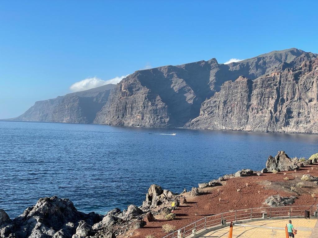 Los Gigantes Amazing Sea view WiFi Pool Parking Acantilado de los Gigantes Exterior foto